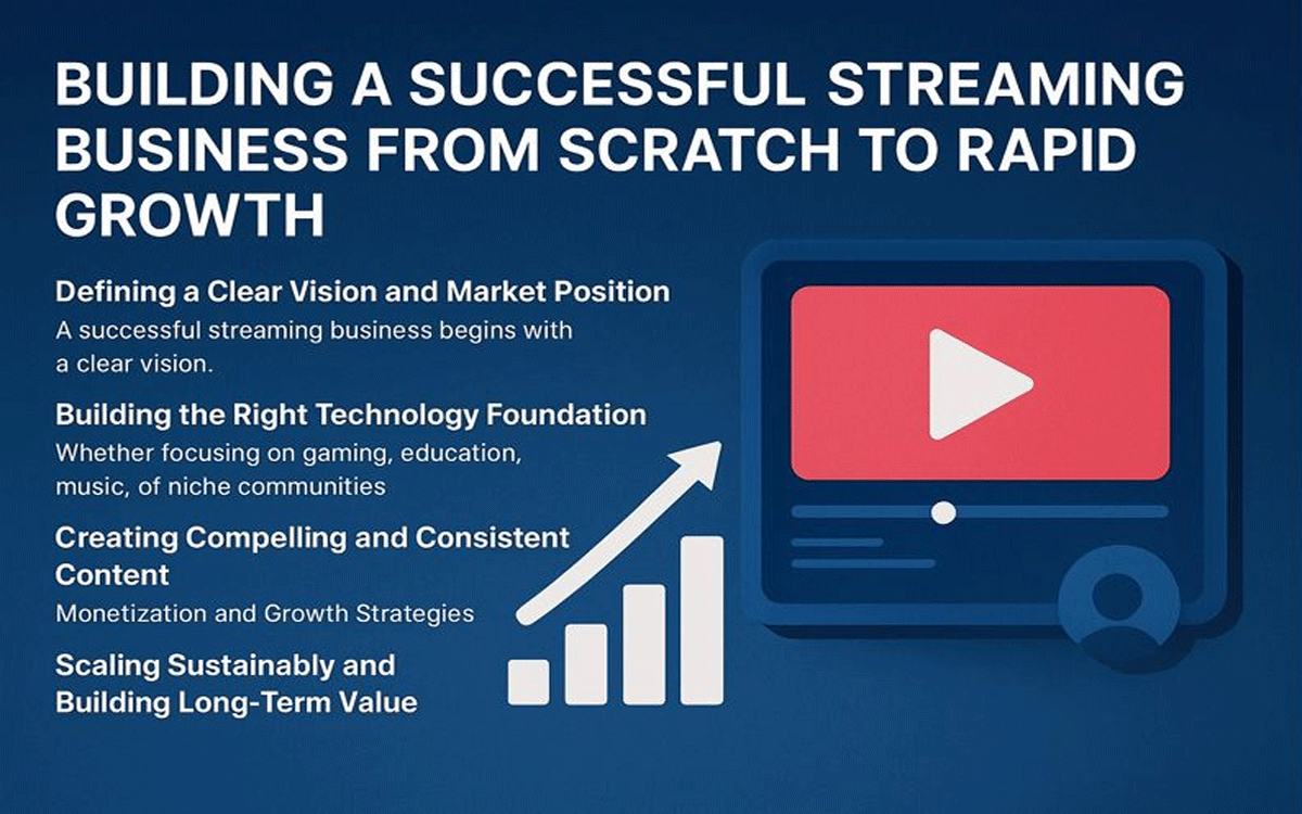 Building a Successful Streaming Business From Scratch To Rapid Growth