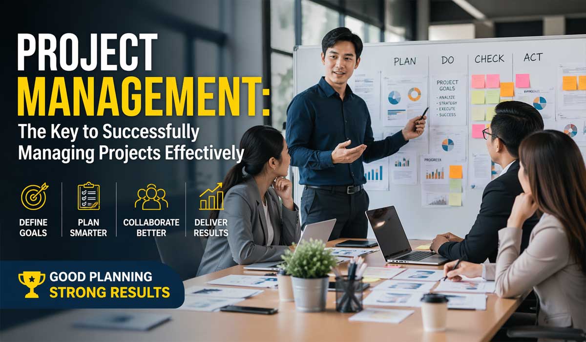 Project Management: The Key to Successfully Managing Projects Effectively